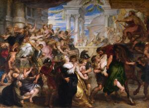 The Rape of the Sabine Women by Peter Paul Rubens